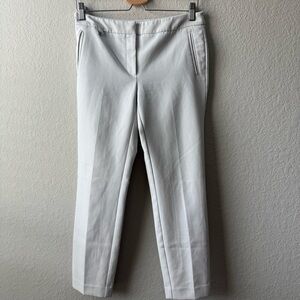 Adrianna Papell Slim Fit Tailored Pants‎ Off White Size 4